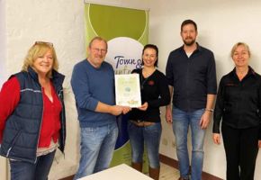 Übergabe Stiftungspreis Plan haben